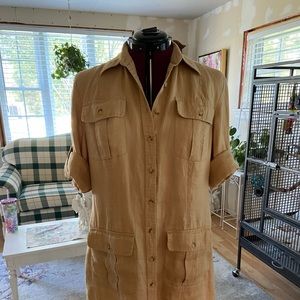 Ralph Lauren 100% linen dress